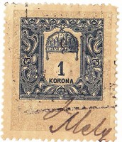 Magyarország adó és illetékbélyeg 1903