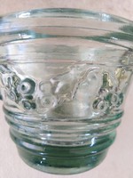 Recycled Glass - Flowerpot / Vintage Style