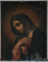 Szűz Mária Carlo Dolci után, festve a 19. században
