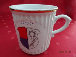 Bohemia Czechoslovak porcelain mug with huber reisen inscription. He has!