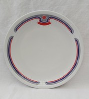 Alföldi porcelán art deco mintás tányér