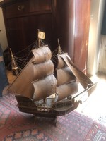 Antik hajó makett eladó