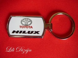 Toyota hilux metal keychain