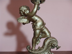 Hatalmas dekoratív figurális petróleum lámpa
