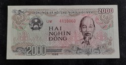 Vietnám 2000 Dong 1988 Ef.
