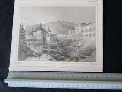 Budapest buda marked section image kaesar mill and spa approx. 1850