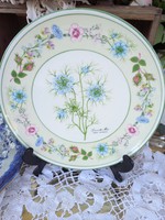 Floral wall plate