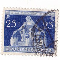Német birodalom emlékbélyeg  1936