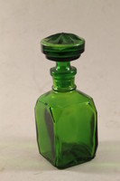 Antik zöld gyógyszertári vagy likőrös üveg 292