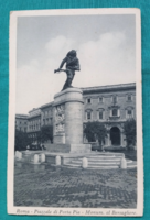 Olaszország,Róma,műemlék,régi,fekete-fehér,postatiszta képeslap