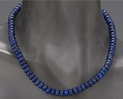 Fabulous lapis lazuli gemstone necklaces, 925, 235ct - new