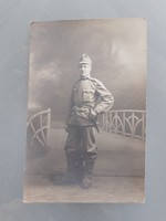 Régi fénykép 1914 katona fotó