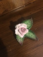 Ritka Hollóházi porcelán rózsa.