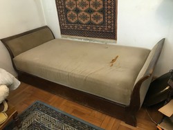 Empire swan bed, single