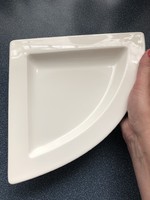 Villeroy&Boch NewWave háromszögletű tányér 22x22cm