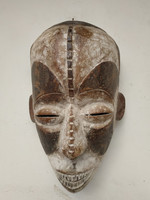 antik afrikai Igbo népcsoport maszk Afrika Nigéria fal 21.
