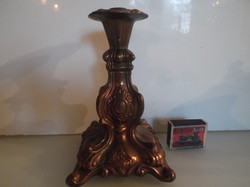 Metal - Speaker - Bronze - 1, 20 kg - Antique - Austrian - Candlestick - 18 x 11 x 11 cm - Flawless