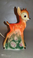 Hummel Goebel porcelán Walt Disney Bambi - őzike - asztali lámpa parfümlámpa aromalámpa