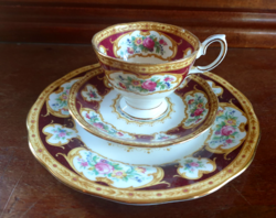 Royal Albert Lady Hamilton angol porcelán kávés reggeliző készlet