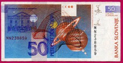 0013 --- Külföldi pénzek:  1992 Szlovénia 50 tolar