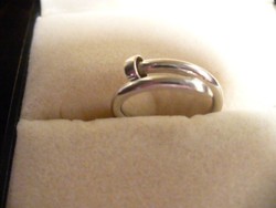 Tiffany fazonú ezüst gyűrű