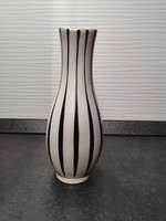 Hollóházi csíkos váza