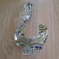 Muranoi üveg kakas figura