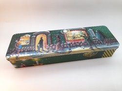 Sophianae cigarettás karácsonyi fém doboz 1995