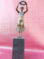 1 HUF auction. Art Nouveau female statue.