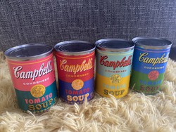 Andy Warhol Campbell’s soup 4 db gyűjtői ritkaság