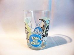 Nagyon ritka mese jelenetes Tom&Jerry gyerek üveg pohár