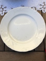 Gránit indamintás fehér lapos tányérok 24 cm
