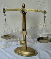 Antique wittmann albertfalva storage scale, scales with crowned coat of arms, collectors