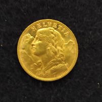 Arany pénz 20 frankos Lajos arany befektetési arany