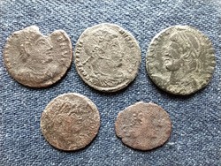 5 db római érme LOT (id51760)