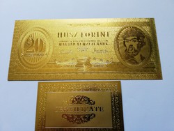 Aranyozott 20 forint 1947