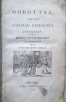 VITÉZ CSOKONAI MIHÁLY: Dorottya (1816 edition, 2 pages replaced)