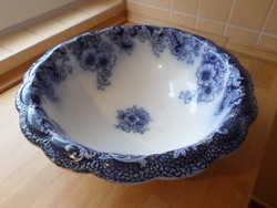 Antik angol Alfred Meakin "Ormonde" porcelán mosdótál 42 cm