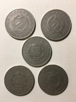 2 forint 1950 1952 1962 1964 1965