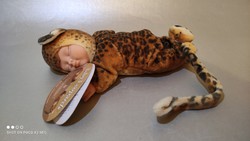Baby Leopards Anne Geddes jelzett új állapotú cuki baba
