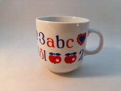 Alföldi porcelán ABC gyerekbögre