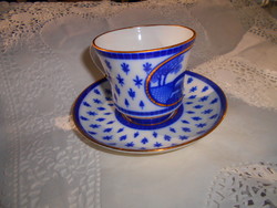 Szentpétervári Imperiál  (Orosz Lomonosov)  teás csésze és tálka