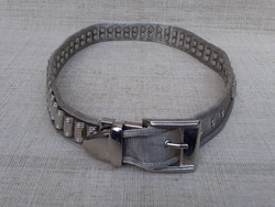 RETRO  ACÉL HÁLÓBAN ACÉL SZEMEKBŐL KÉSZÍTETT DERÉK ÖV RUHADÍSZ