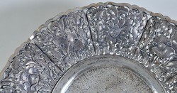 Antik perzsa ezüst tál