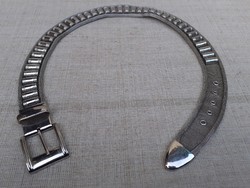 Waist belt ornament made of steel mesh in retro steel mesh