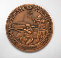Central Patrol Command 1996-2001 plaque.