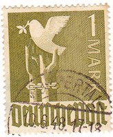Németország Amerikai-Brit-Szovjet megszálási övezet forgalmi bélyegek 1947