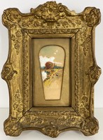 Teljes hagyaték aukción! K. Spányi Béla (1852-1914) akvarell,papír festmény Gyönyörű 1 Ft-ról!