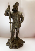 Conquistador, old spy statue.