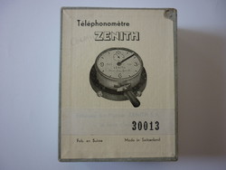 Zenith St. Blaise telefonidő-mérő óra , 1960